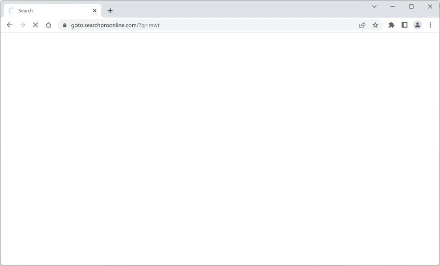 Remove AASearchproonline Search (Virus Removal Guide) 1 Image: AASearchproonline Search browser hijacker