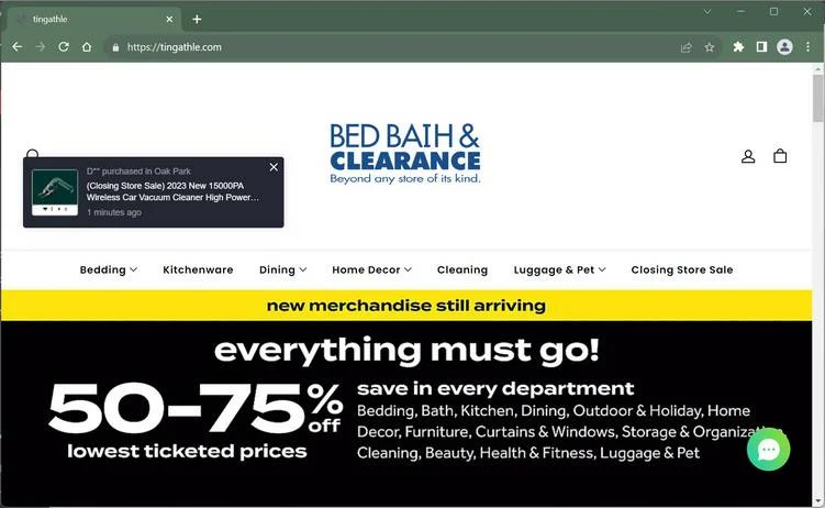 tingathle.com scam
