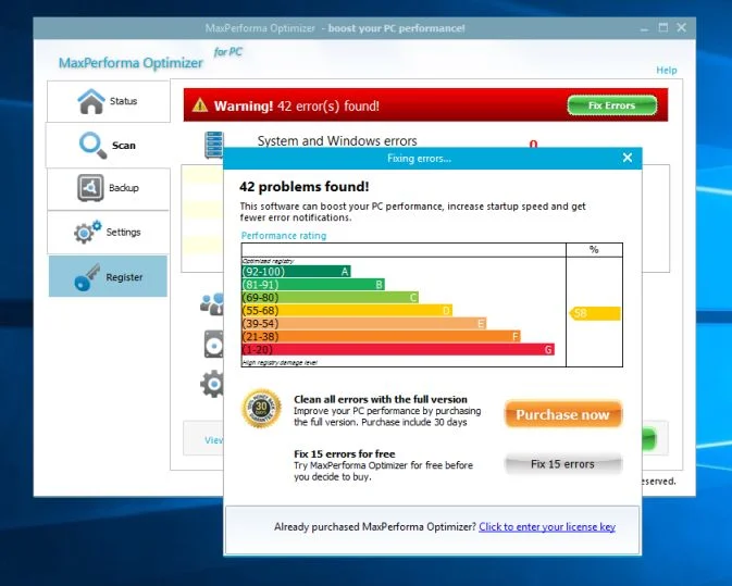 MaxPerforma Optimizer MaxPerforma Optimizer virus