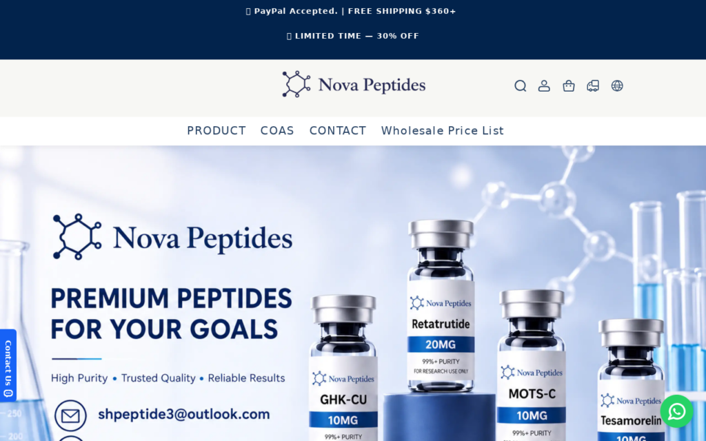 Shpeptidehk.com EXPOSED - Safe Store or Scam? Our Findings 1 Shpeptidehk.com scam