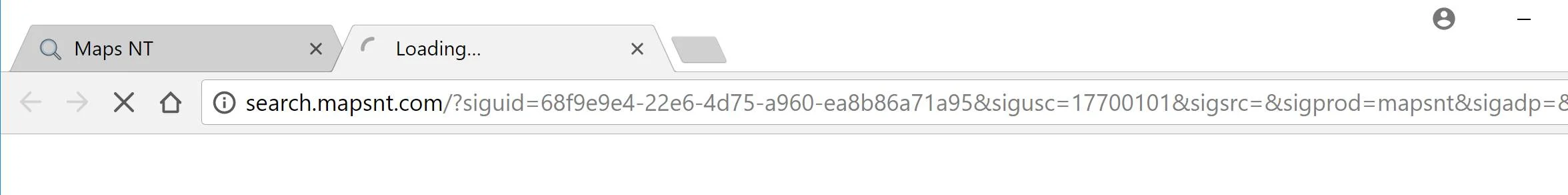 Search.mapsnt.com redirect virus