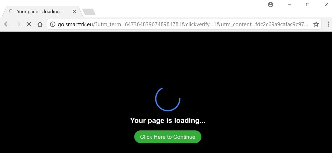go.smarttrk.eu redirect virus