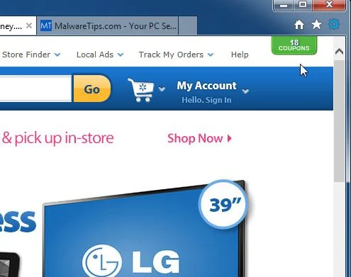 [Image: Coupon Slider pop-up ads]