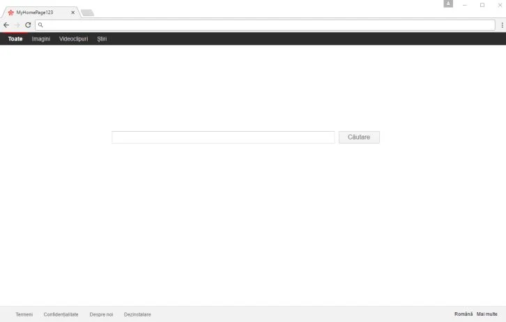 MyHomePage123.com virus