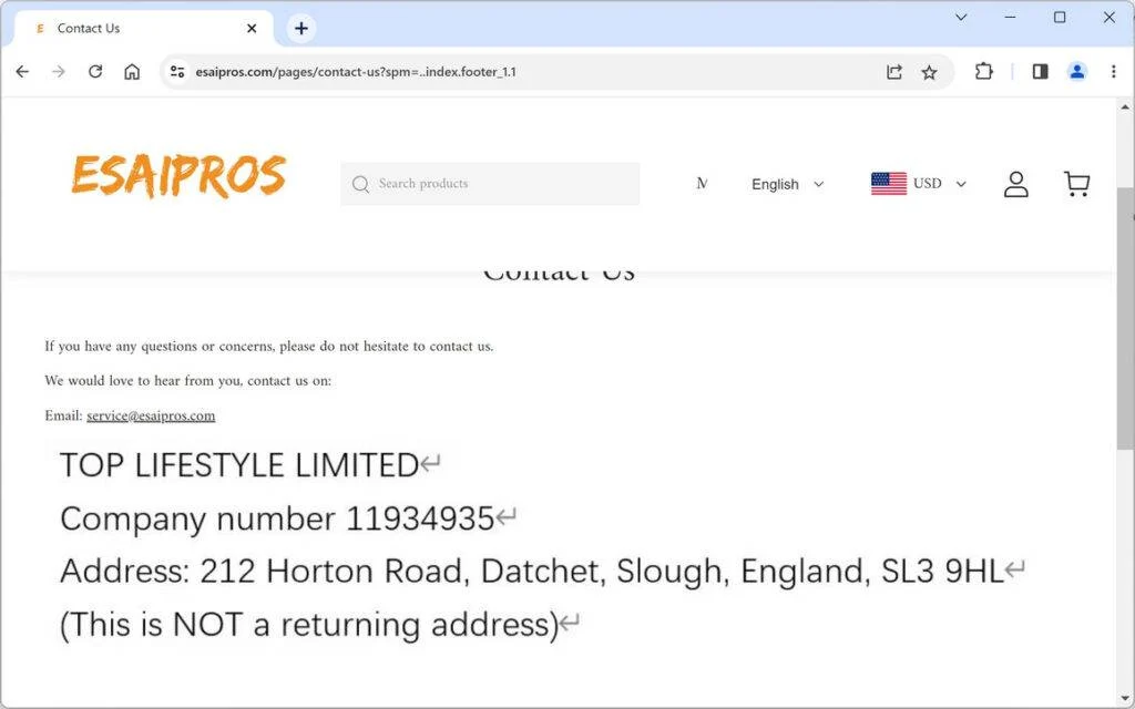 Esaipros.com Review: Is Esaipros.com A Scam Or Legit? 1 esaipros.com scam