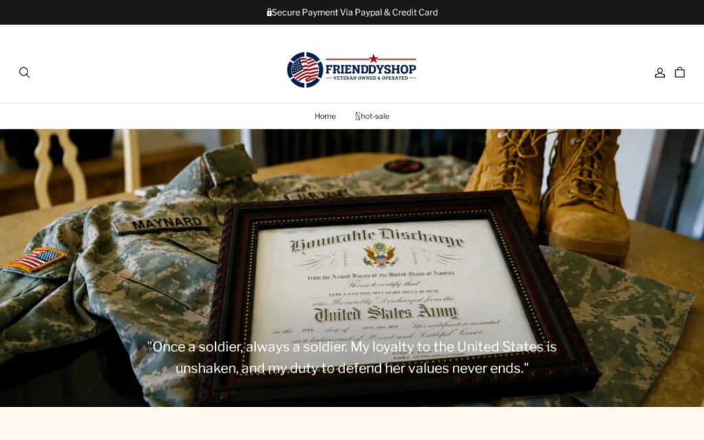 Frienddyshop.com scam