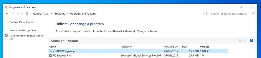 How to remove Xtron PC Speedup (Virus Removal Guide) 5 Uninstall Xtron PC Speedup Virus