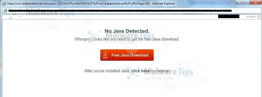 [Image: Gil.mapjava.net popup virus]