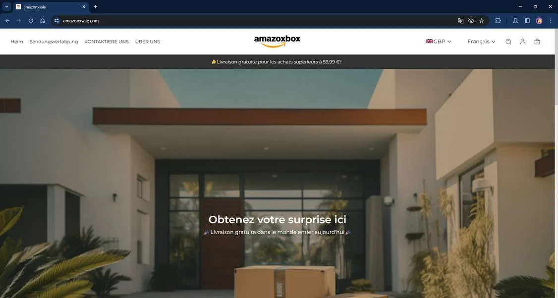 Amazonxsale.com scam