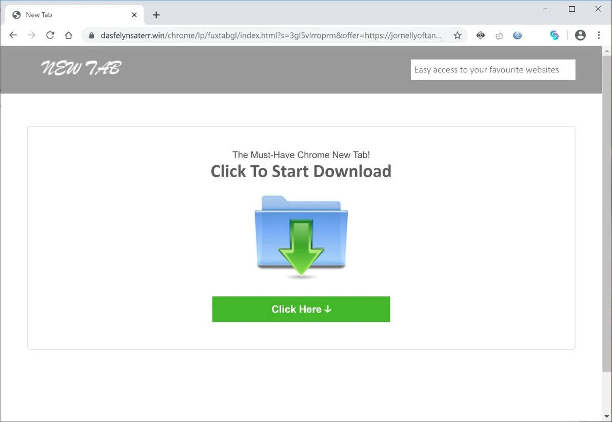 How to remove Dasfelynsaterr.win pop-ups (Virus Removal Guide) 1 Image: Dasfelynsaterr.win fake error messages