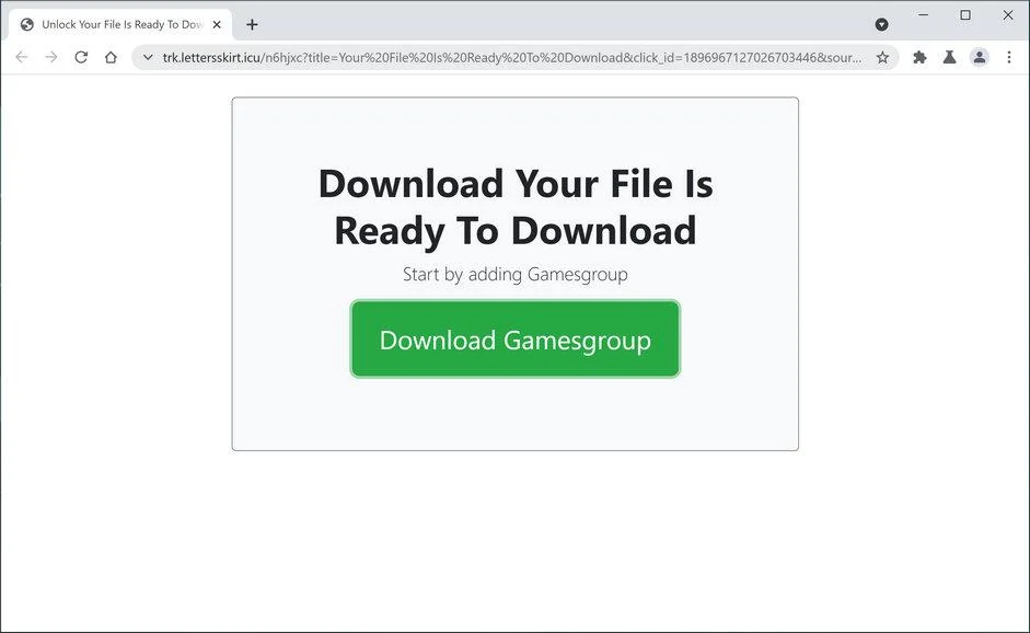Remove Trk.lettersskirt.icu pop-up ads (Virus Removal Guide) 1 Image: Trk.lettersskirt.icu browser redirect