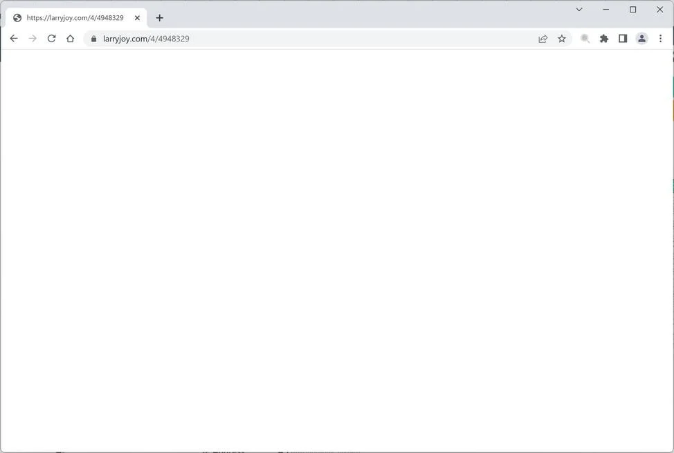 Remove Larryjoy.com Ads (Virus Removal Guide) 1 Image: Larryjoy.com Ads
