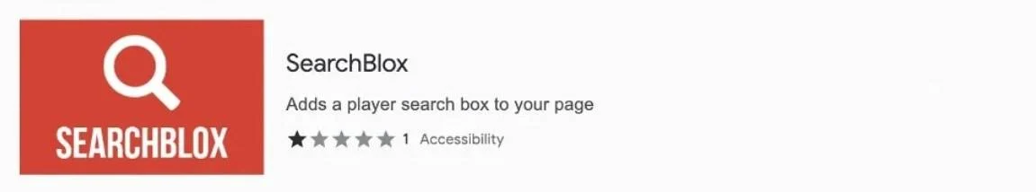Image: SearchBlox Chrome Extension