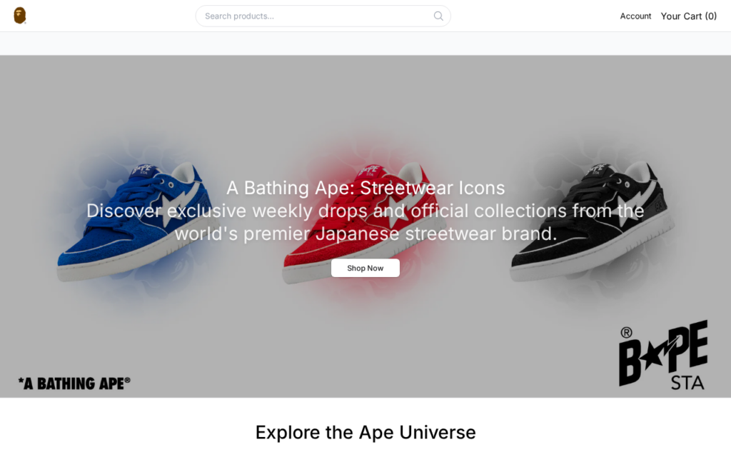 Bapeshop.shop EXPOSED - Fake or Real? Store Investigation 1 Bapeshop.shop scam