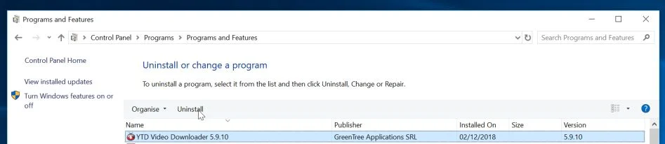 How to remove YTD Video Downloader adware (Virus Removal Guide) 6 Uninstall YTD Video Downloader from Windows