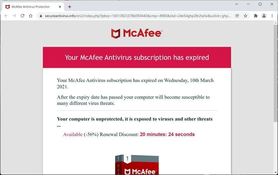 Remove Secureantivirus.info Pop-up Ads (Virus Removal Guide) 1 Image: Secureantivirus.info scam