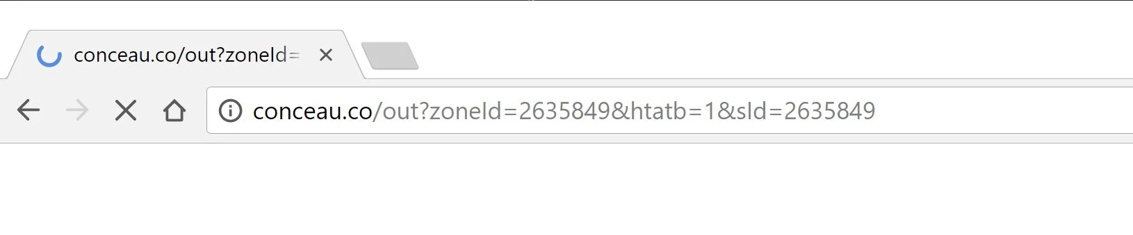 conceau.co redirect virus