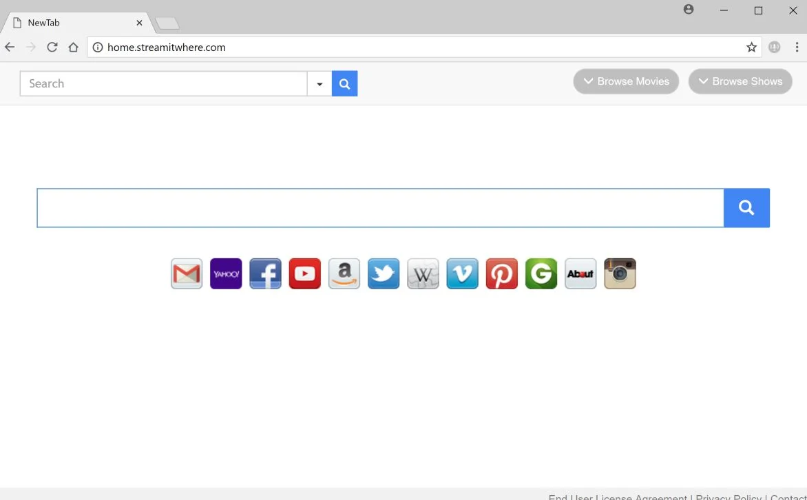 home.streamitwhere.com redirect virus