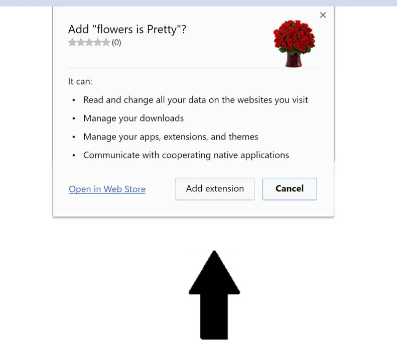 flowers is Pretty by pestle.space virus