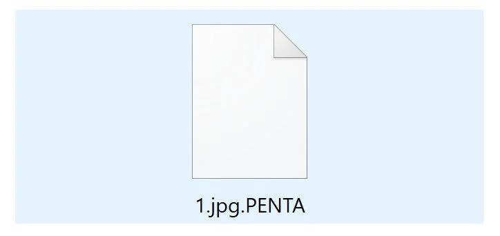 Image: PENTA ransomware 