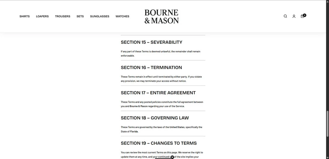BourneandMason.com Scam Store: What You Need To Know 1 BourneandMason.com scam