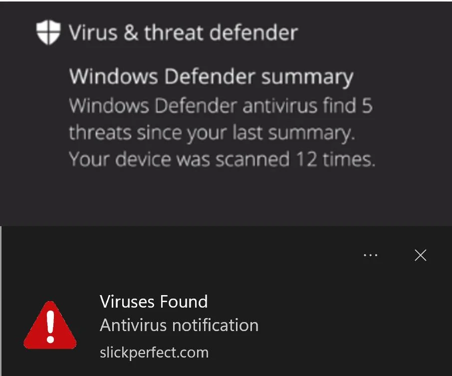 Remove Windows Defender Antivirus Find 5 Threats Pop-up 1 Windows Defender Antivirus Find 5 Threats