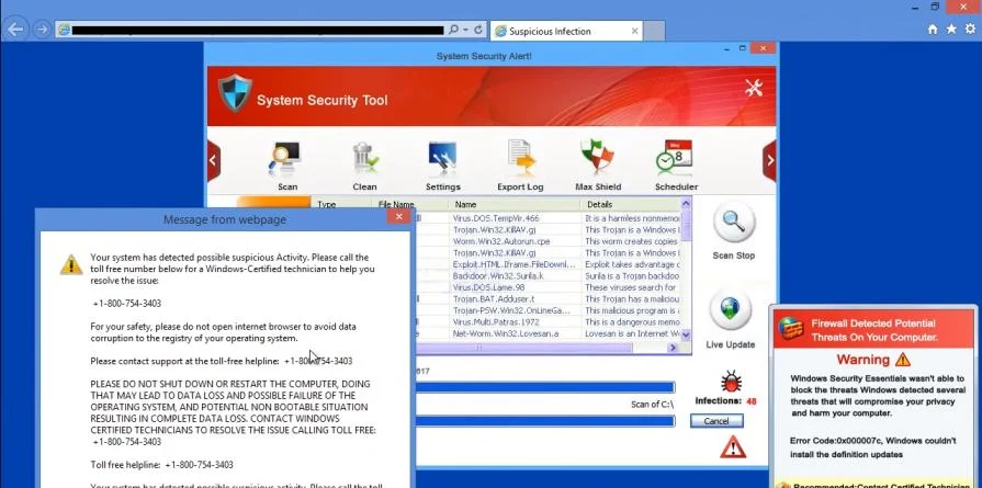 System Security Tool adware