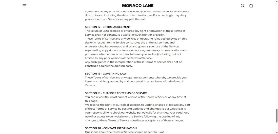 Wearmonacolane.com scam