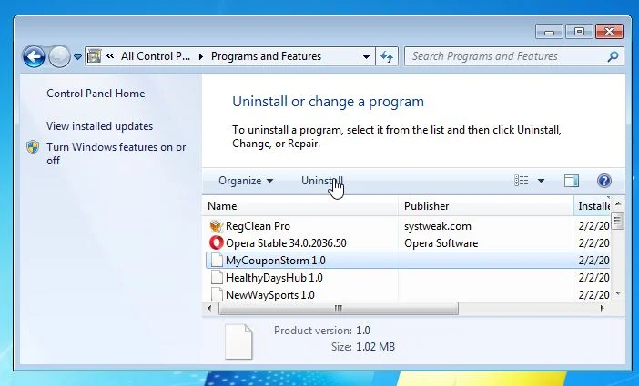 Remove My Coupon Storm 1.0