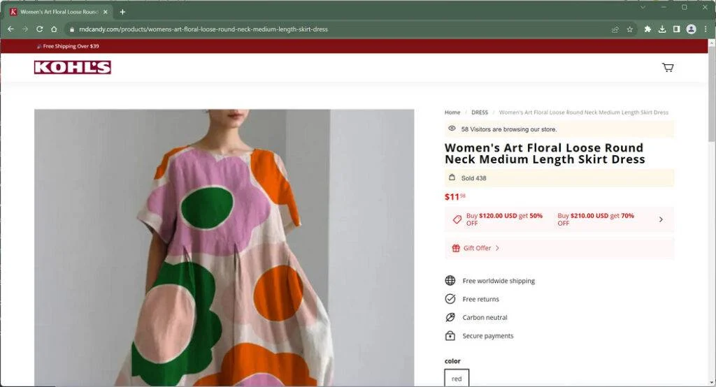 Rndcandy.com Under Investigation: Site Called Out as Scam 1 rndcandy.com scam KOHLS Scam