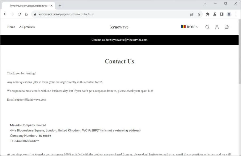 Kynowave.com scam