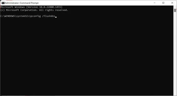 Flush DNS