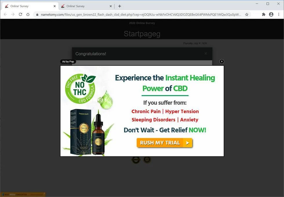 Remove "Ads by Pop" adware (Virus Removal Guide) 1 Image: Ad by Pop