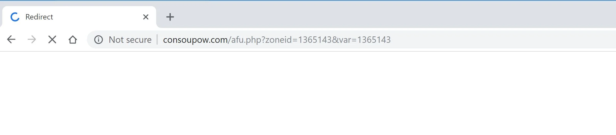 Consoupow.com redirect virus