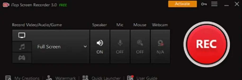 Image: iTop Screen Recorder