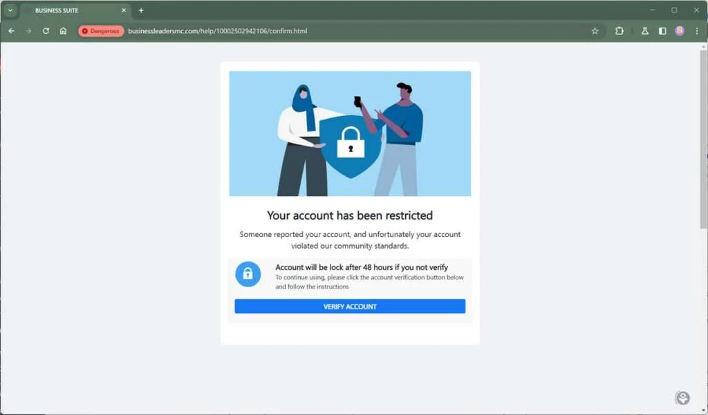 Facebook Scam 2
