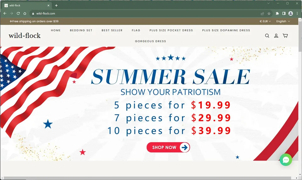 wild-flock.com scam