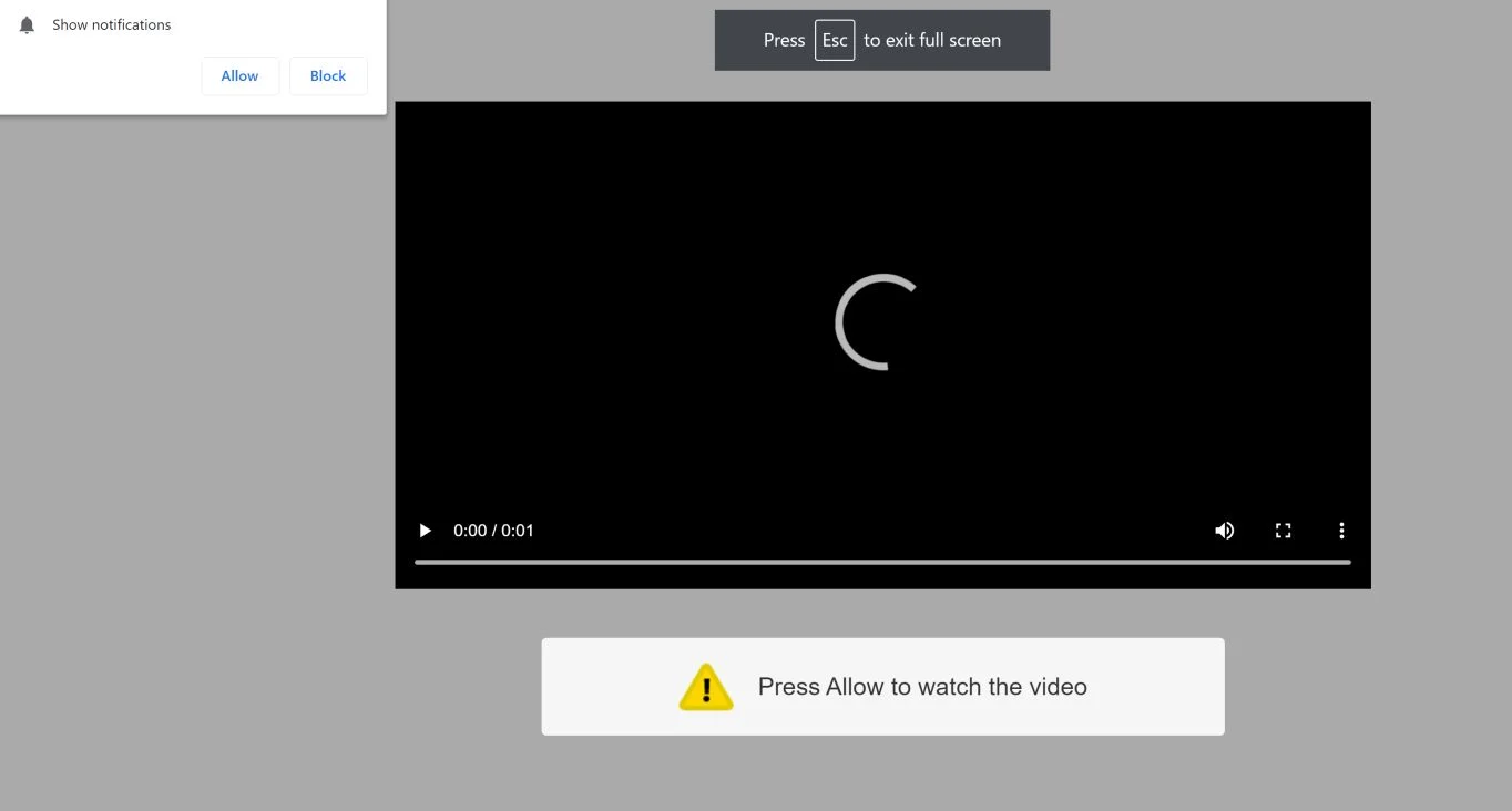 Remove Notify.premium-news.me pop-up ads (Virus Removal Guide) 1 Image: Chrome browser is redirected to Notify.premium-news.me