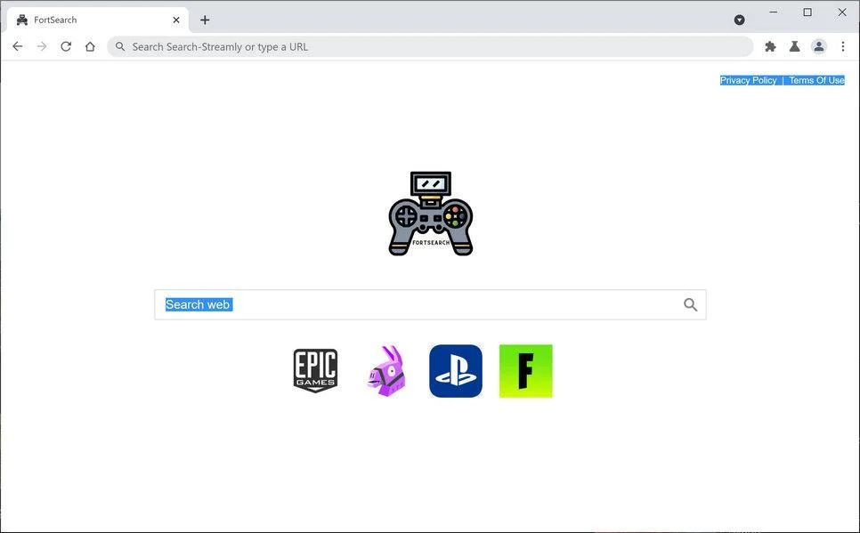 How to Remove Fortsearch.xyz Redirect (Virus Removal Guide) 1 Image: Chrome browser is redirected through Fortsearch.xyz