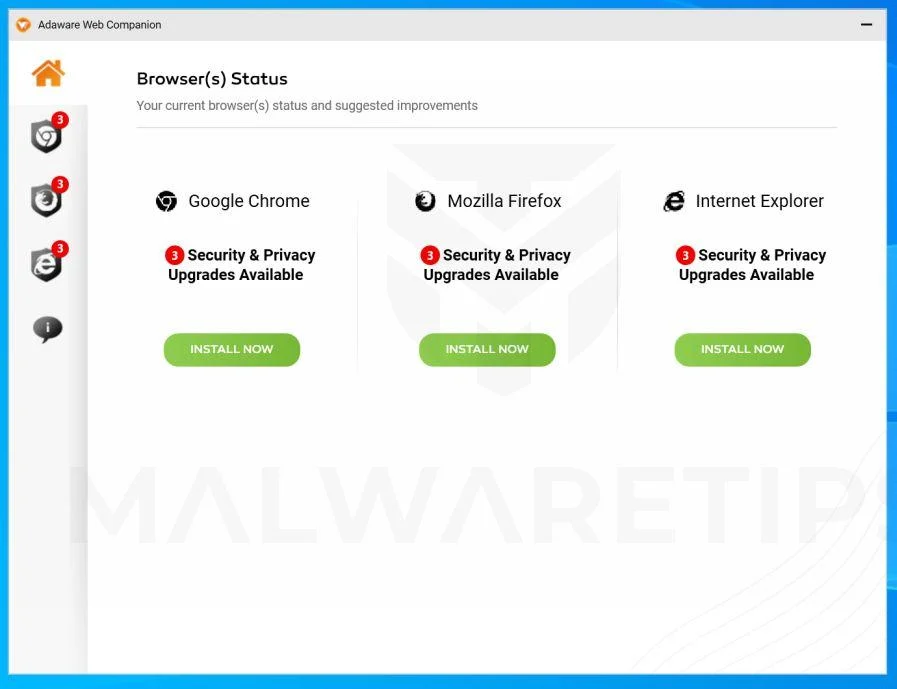 Image: Adaware Web Companion