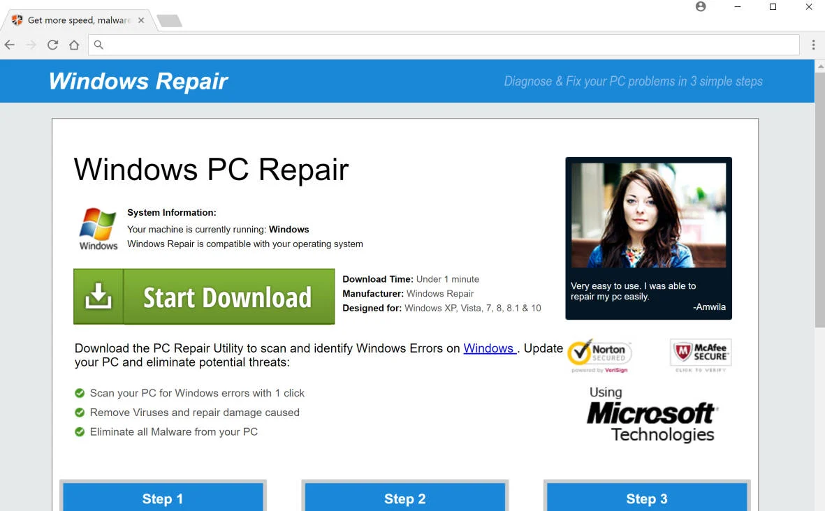 browserrescue.com redirect virus