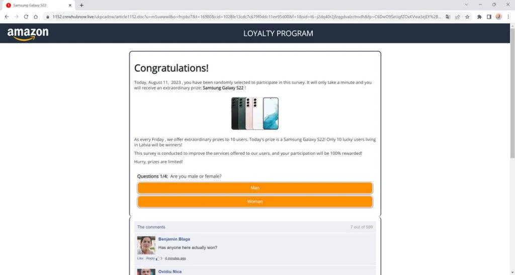 crewhubnow.live malware