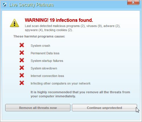 [Image: Live Security Platinum Alert]
