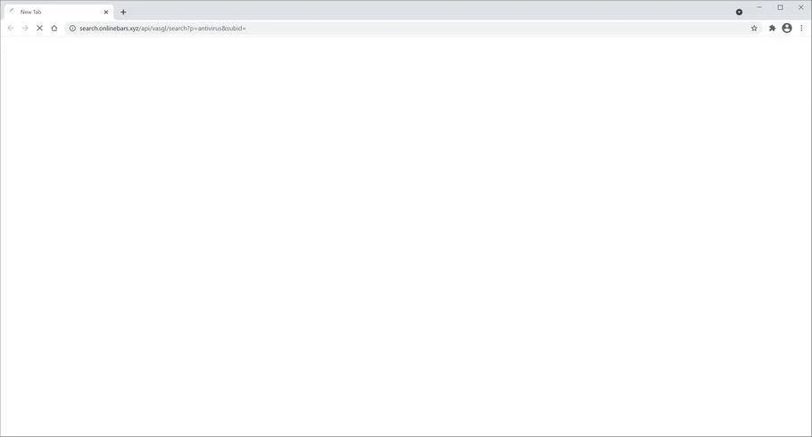 Image: search.onlinebars.xyz browser hijacker