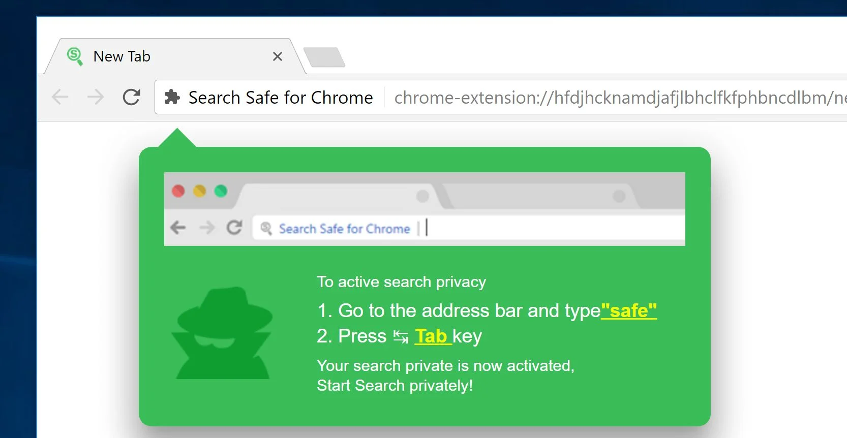 Search Safe For Chrome Extension Virus