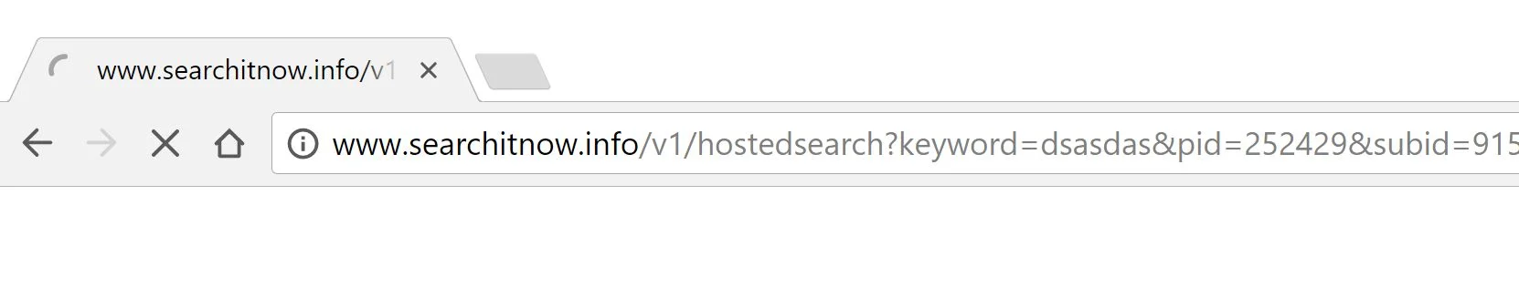 searchitnow.info redirect virus
