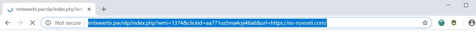 mitewerbi.pw redirect mitewerbi.pw redirect virus