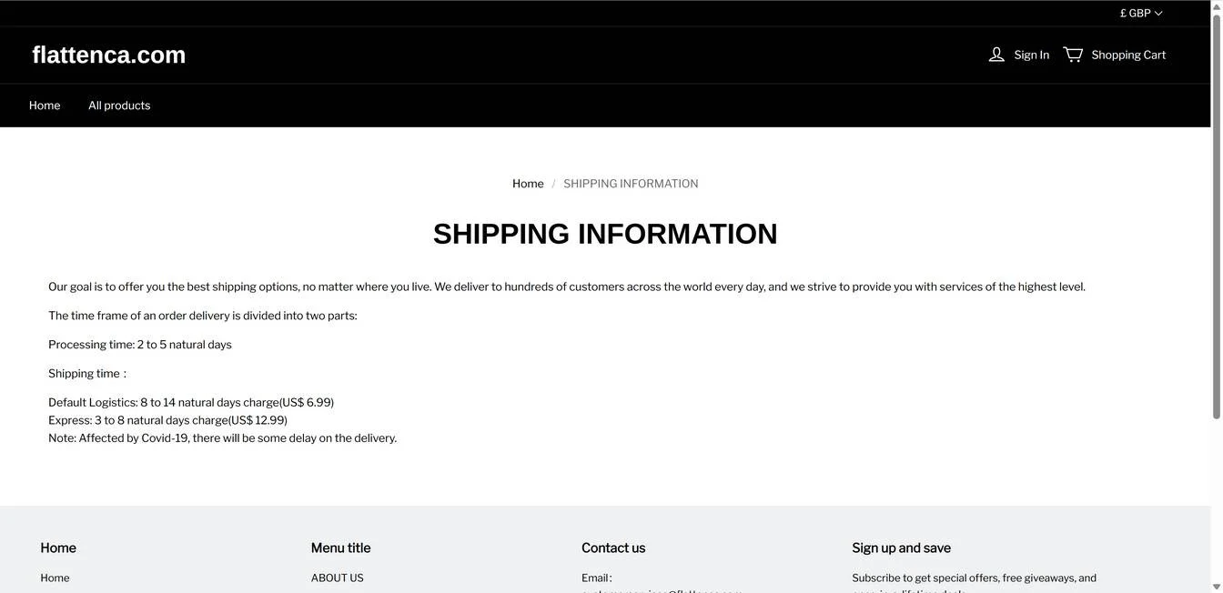 flattenca.com scam