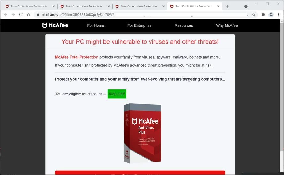 Image:  Blacklane.site scam