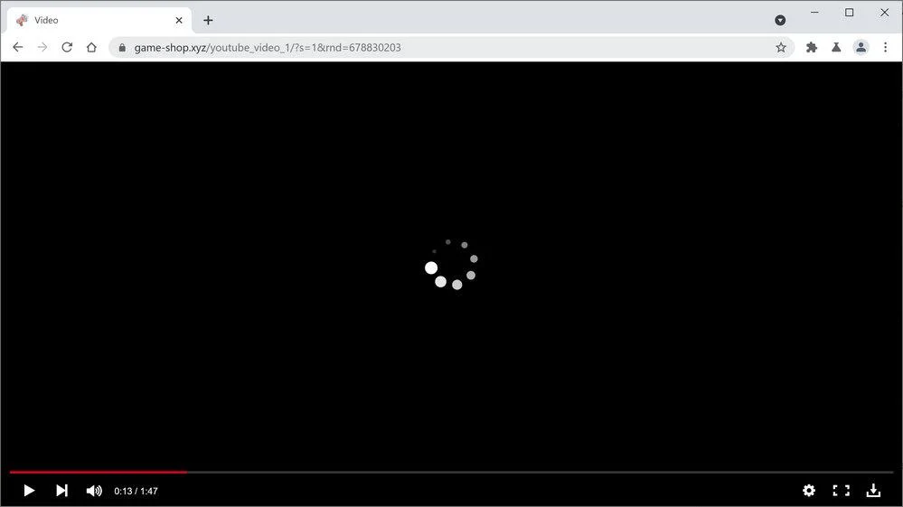 Remove Game-shop.xyz pop-up ads (Virus Removal Guide) 1 Image: Chrome browser is redirected to Game-shop.xyz